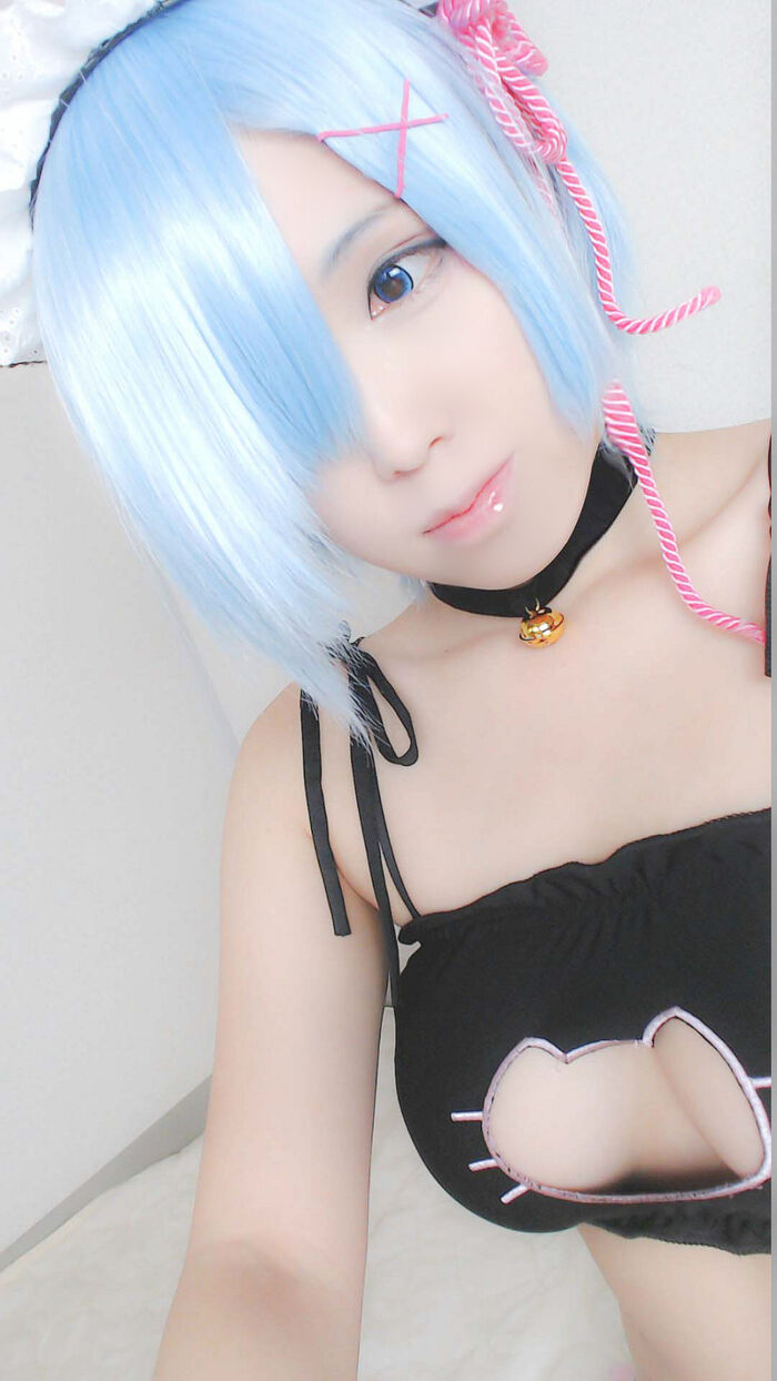 售价1600日元软妹子 Cosplay蕾姆VIP收费视图大尺度诱惑Photo 53P 26th image