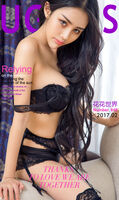 [Ugirls爱尤物]No.648_嫩模陈迪娅黑色情趣内衣秀豪乳黑色蕾丝内裤秀翘臀写真40P