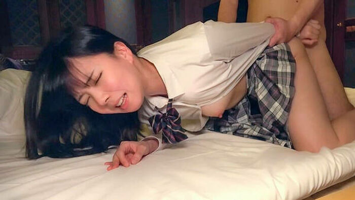 89 JK dorsal erotic images! A male instinct that makes you want to poke in from the back when you see a schoolgirl's prequet 15th image