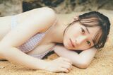 Ravit! Sakurazaka 46 and Reina Moriya who were appearing in the 1st photo book, showing precious beautiful breasts in a swimsuit for the first time ww