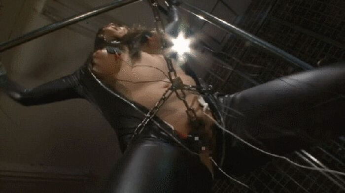 50 catsuit erotic GIF images! Female spies and undercover agents in tight suits 41th image