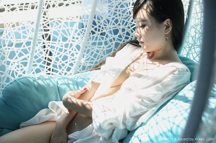 [WingS 影私荟] Vol.022_嫩模喵喵cyann阳光下的私房美女vaku秀美milk极致诱惑Photo 52P 31th image