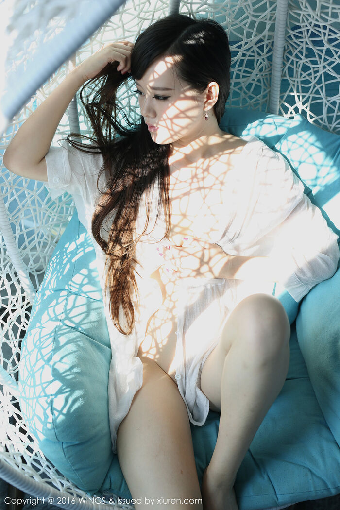 [WingS 影私荟] Vol.022_嫩模喵喵cyann阳光下的私房美女vaku秀美milk极致诱惑Photo 52P 36th image