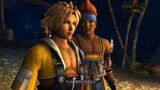 Wakka "Don't fall in love with Yuuna" Teeda "What if you like the other side?"