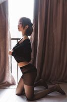 萌系小姐姐木绵绵OwO 黑丝私房主题性感黑色内衣配超薄黑丝秀翘臀诱惑Photo 83P