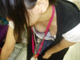 【Boobs】 A collection of boobs of shop staff who took voyeuristic pictures of the chest fliers of the beautiful clerk of the apparel and shoe store who serve customers hard! ww [80 photos]
