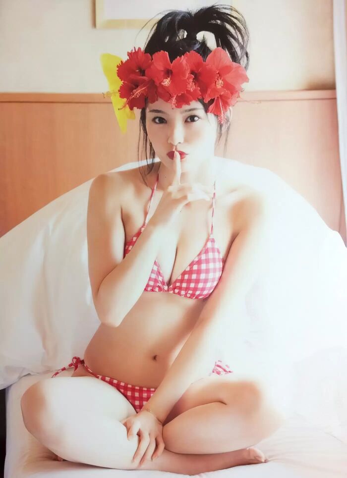 【253 high-quality erotic images of Aya Yamamoto】 Treasure swimsuit gravure of former NMB and AKB members 15th image
