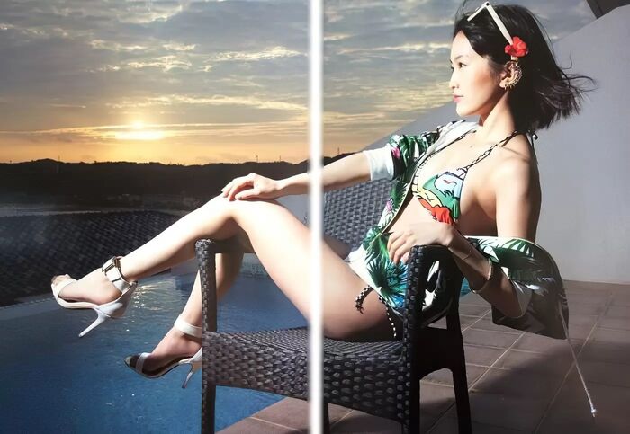 【253 high-quality erotic images of Aya Yamamoto】 Treasure swimsuit gravure of former NMB and AKB members 18th image
