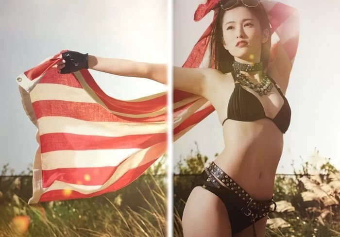【253 high-quality erotic images of Aya Yamamoto】 Treasure swimsuit gravure of former NMB and AKB members 44th image
