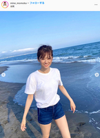 人気No.1お天気お姉さん嶺百花、人生初グラビア画像が可愛すぎる！THE TIMEの天気キャスターが「FLASH」に登場！インスタでは短パン姿が大反響！