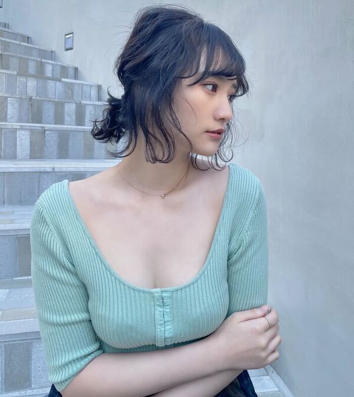 181 images of Breeze Erotic Moving Images! Korean Beautiful H-Cup Bakugou Gradle Swimsuit Gravure and Dressing Summary 38th image