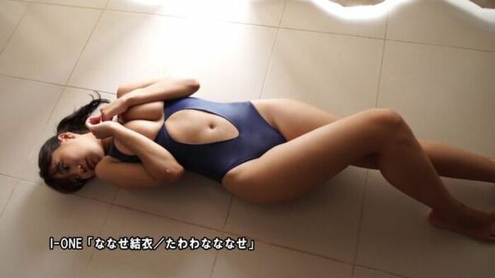 181 images of Nanase Yui Erotic Moving Images! Wheat Skin H-Cup Bakugou Gradle Hand Branudo and Swimsuit Gravure Summary 85th image